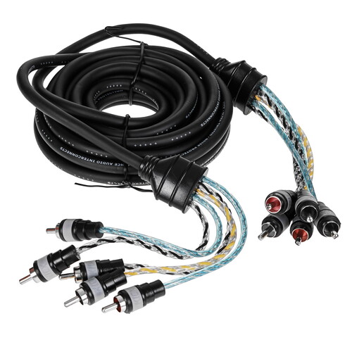 Купить Кабель   Kicx RCA x5 - RCA x5 черный  9103135. Характеристики, отзывы и цены в Донецке