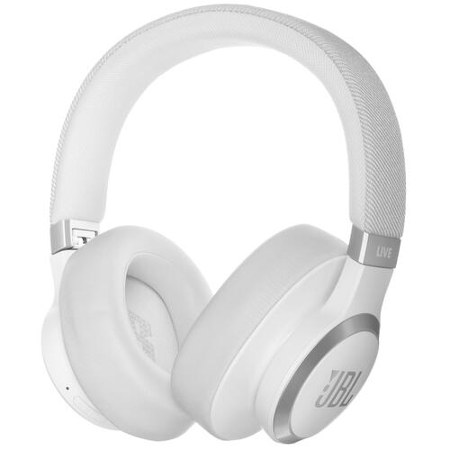 Купить Беспроводные/проводные наушники JBL Live 770NC белый  5448300. Характеристики, отзывы и цены в Донецке