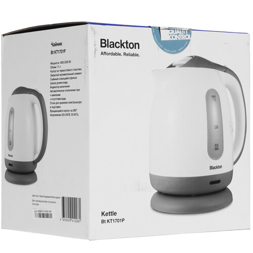 Купить Электрочайник Blackton Bt KT1701P бордовый  9173427. Характеристики, отзывы и цены в Донецке