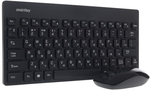 Купить Клавиатура+мышь беспроводная   Smartbuy SBC-220349AG-K черный  1195542. Характеристики, отзывы и цены в Донецке