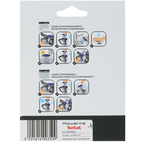 Купить Фильтр Tefal ZR009002  1630293. Характеристики, отзывы и цены в Донецке