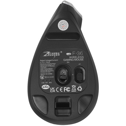 Купить Мышь беспроводная Zelotes F-36  9235631. Характеристики, отзывы и цены в Донецке