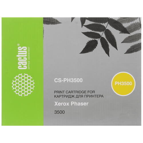 Купить Картридж лазерный Cactus CS-PH3500 черный, с чипом  7936910. Характеристики, отзывы и цены в Донецке