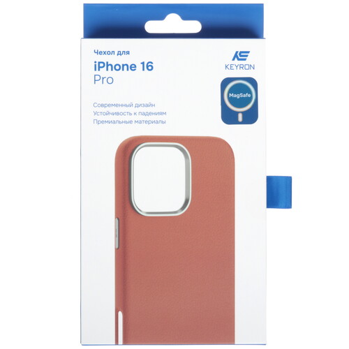 Купить Накладка  KEYRON Skin Starry для Apple iPhone 16 Pro коричневый  9131532. Характеристики, отзывы и цены в Донецке