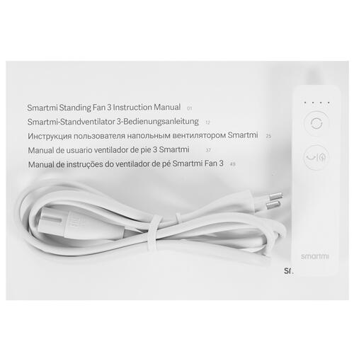 Купить Вентилятор SmartMi Standing Fan 3  белый  5331652. Характеристики, отзывы и цены в Донецке