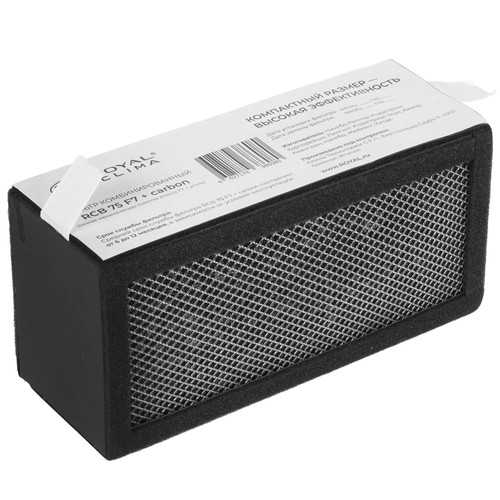 Купить Фильтр ROYAL Clima RCB 75 F7 + carbon  9355283. Характеристики, отзывы и цены в Донецке