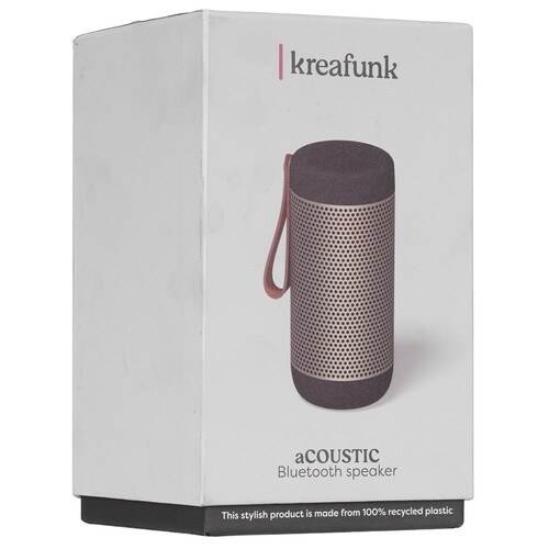 Купить Портативная колонка KreaFunk aCOUSTIC, черный  9279040. Характеристики, отзывы и цены в Донецке