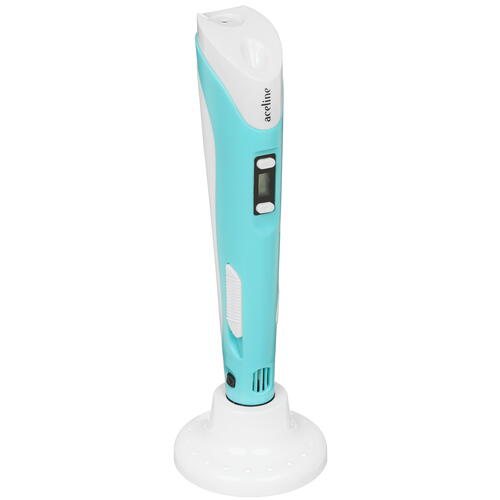 Купить 3D-ручка с пластиком Aceline RP101B  голубой  9044531. Характеристики, отзывы и цены в Донецке
