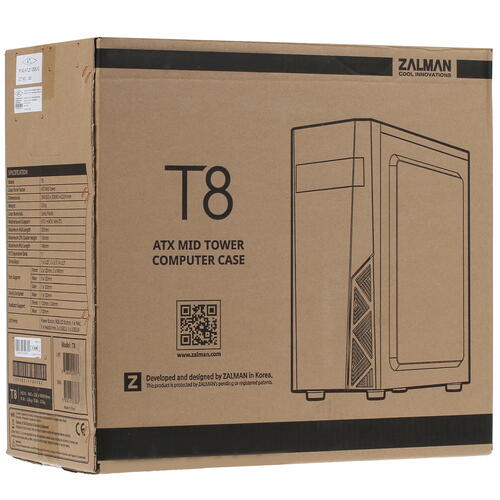 Купить Корпус ZALMAN T8  4738217. Характеристики, отзывы и цены в Донецке