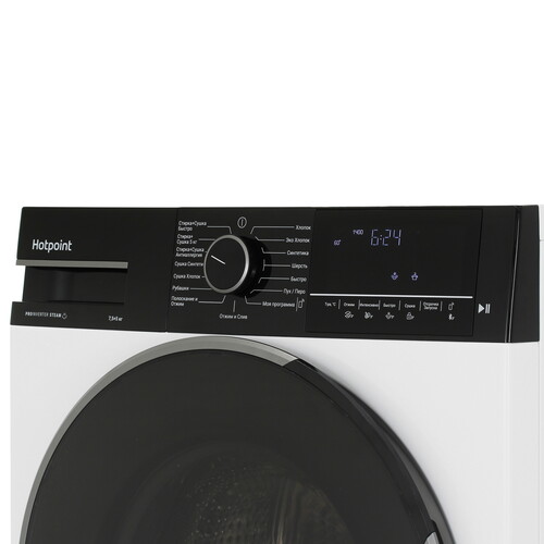 Купить Стирально-сушильная машина Hotpoint WDSH 75549 VBX белый  9214248. Характеристики, отзывы и цены в Донецке
