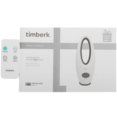 Купить Вентилятор Timberk T-BF2816RC  белый  9223678. Характеристики, отзывы и цены в Донецке