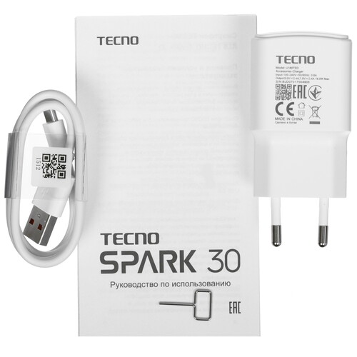 Купить 6.78" Смартфон Tecno SPARK 30 4G 256 ГБ черный  5482708. Характеристики, отзывы и цены в Донецке