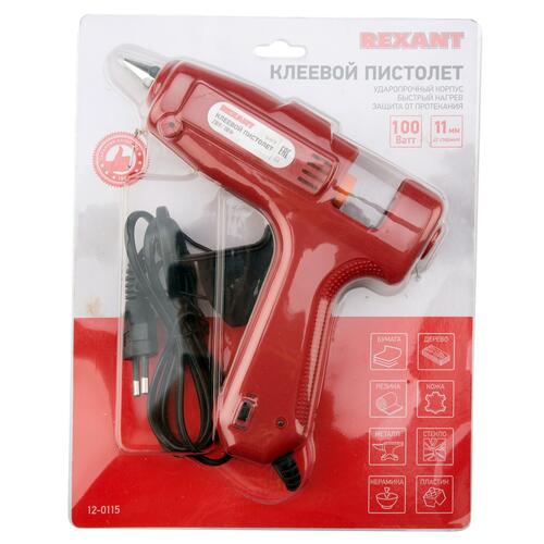 Купить Клеевой пистолет Rexant 12-0115  1137393. Характеристики, отзывы и цены в Донецке