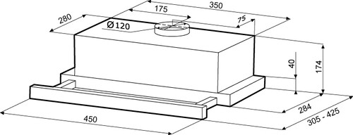 Вытяжка телескопическая KRONA  KAMILLA 450 1М белый/серебристый Купить Вытяжка телескопическая KRONA  KAMILLA 450 1М белый/серебристый  1024735. Характеристики, отзывы и цены в Донецке