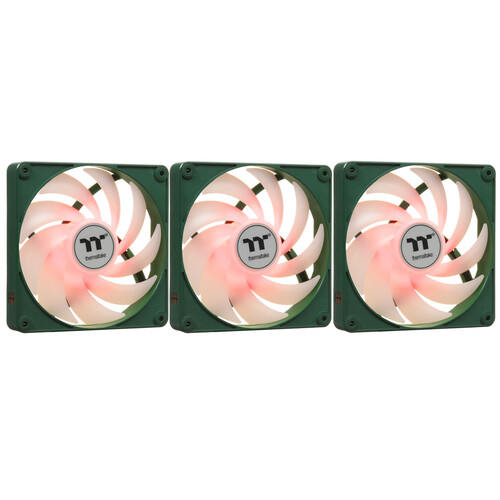 Купить Комплект вентиляторов Thermaltake CT140 EX ARGB Sync Racing Green [CL-F222-PL14RG-A] зеленый  5608996. Характеристики, отзывы и цены в Донецке
