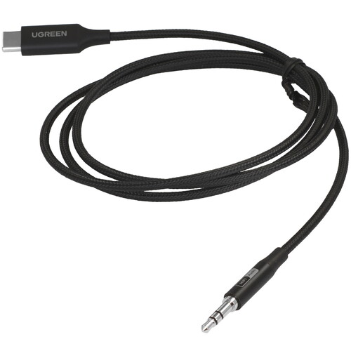 Купить Кабель   Ugreen USB Type-C - jack 3.5 мм черный  5624683. Характеристики, отзывы и цены в Донецке