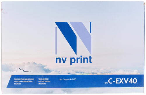 Купить Тонер-картридж лазерный NV Print C-EXV40 черный  0186868. Характеристики, отзывы и цены в Донецке