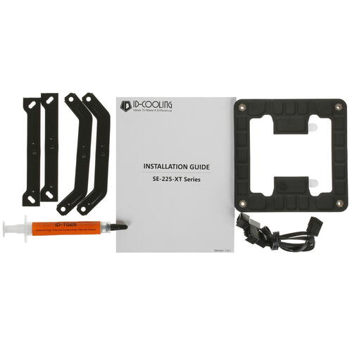 Купить Кулер для процессора ID-COOLING SE-225-XT BLACK V2  4892097. Характеристики, отзывы и цены в Донецке