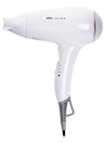 Купить Фен Braun HD 380 белый  1023349. Характеристики, отзывы и цены в Донецке