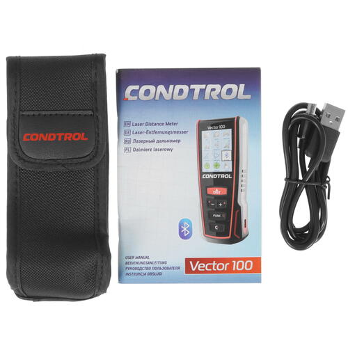 Купить Лазерный дальномер Condtrol Vector 100  8184845. Характеристики, отзывы и цены в Донецке