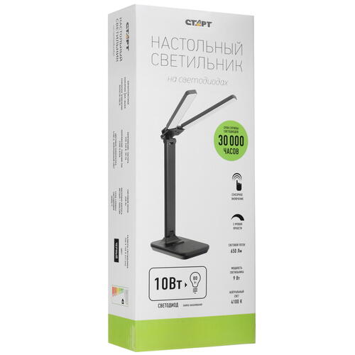 Купить Настольный светильник Старт CT90 черный  5093542. Характеристики, отзывы и цены в Донецке