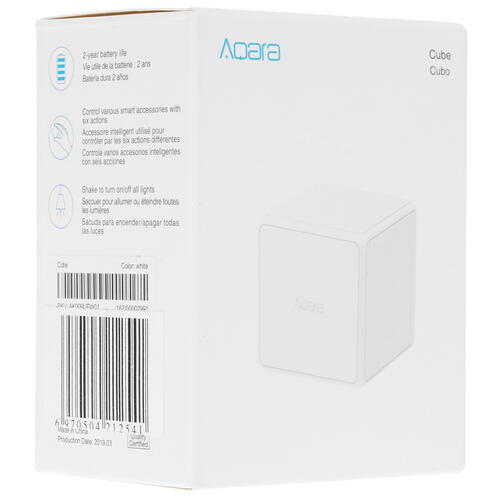 Купить Умный выключатель Aqara Cube MFKZQ01LM  1630040. Характеристики, отзывы и цены в Донецке