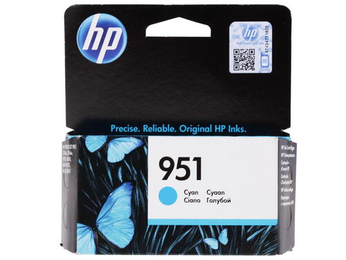 Купить Картридж HP 951 (CN050AE) голубой  1022579. Характеристики, отзывы и цены в Донецке