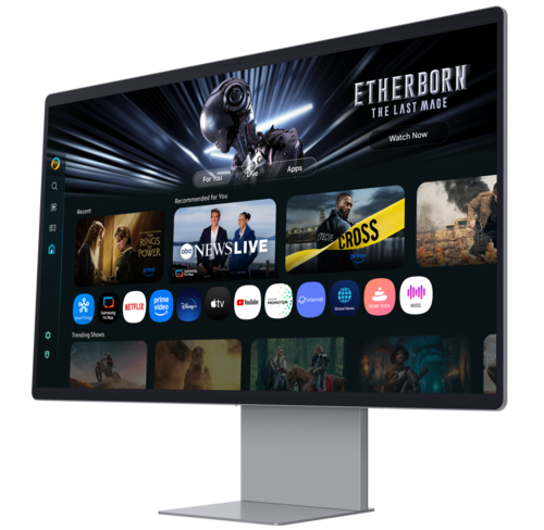 Купить 32" Смарт-монитор Samsung Smart M9 M90SF S32FM902SI серый  5629037. Характеристики, отзывы и цены в Донецке