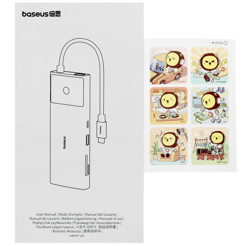 Купить Док-станция Baseus Metal Gleam Series II  5488054. Характеристики, отзывы и цены в Донецке