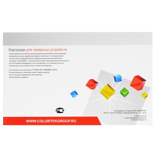 Купить Картридж лазерный Colortek CF287A черный  5367081. Характеристики, отзывы и цены в Донецке