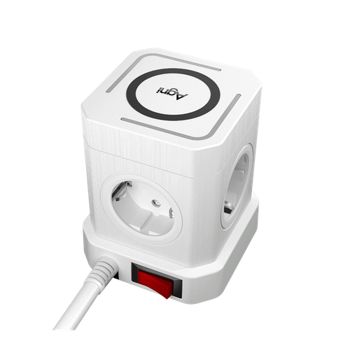 Купить Сетевой фильтр AGNI TP-VE4U5E-C-W белый  9289291. Характеристики, отзывы и цены в Донецке