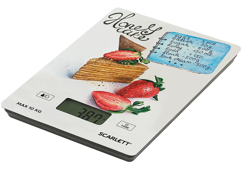 Купить Кухонные весы Scarlett SC-KS57P76 разноцветный  9201013. Характеристики, отзывы и цены в Донецке
