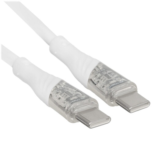 Купить Кабель круглый GAL USB Type-C - USB Type-C белый 2 м  5485288. Характеристики, отзывы и цены в Донецке