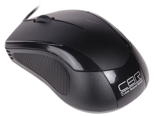 Купить Мышь проводная CBR CM-100  черный  0170415. Характеристики, отзывы и цены в Донецке