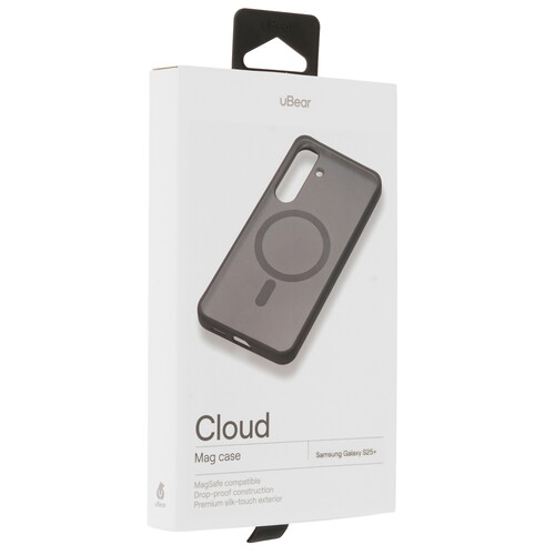 Купить Накладка  uBear Cloud Mag Case для Samsung Galaxy S25+ черный/прозрачный  5617315. Характеристики, отзывы и цены в Донецке