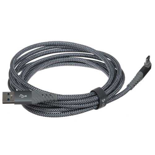 Купить VR кабель Deppa USB-A - USB-C серый  5614385. Характеристики, отзывы и цены в Донецке