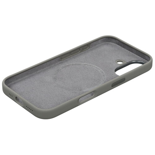 Купить Накладка  KEYRON Silicone Origin для Apple iPhone 16 серый  9129972. Характеристики, отзывы и цены в Донецке
