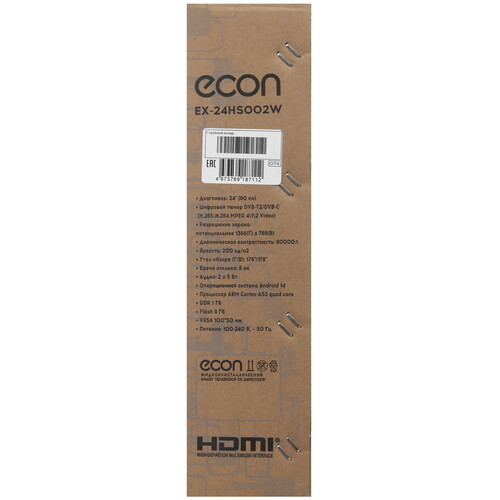 Купить 24" (60 см) Телевизор ECON EX-24HS002W  9297570. Характеристики, отзывы и цены в Донецке