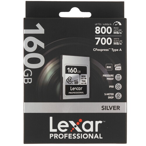 Купить Карта памяти Lexar CFexpress CFexpress Card Type A 160 ГБ  9262237. Характеристики, отзывы и цены в Донецке