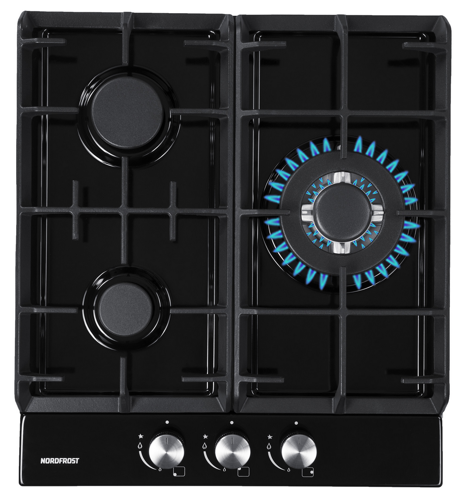Купить Газовая варочная поверхность Nordfrost HS 4532 B  9021333. Характеристики, отзывы и цены в Донецке