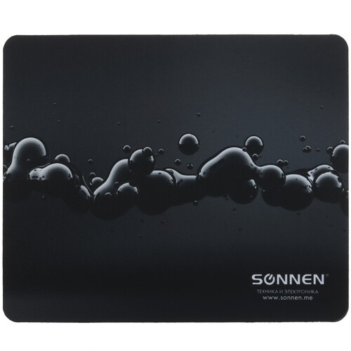 Купить Коврик SONNEN "DROPS"  черный  9213041. Характеристики, отзывы и цены в Донецке