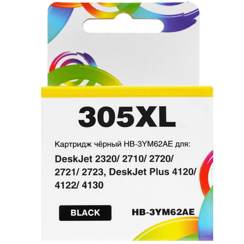 Купить Картридж Hi-Black 305XL черный  5603315. Характеристики, отзывы и цены в Донецке