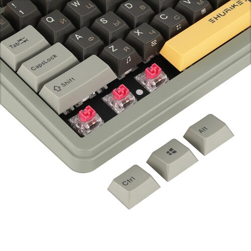 Купить Клавиатура  проводная + беспроводная Shurikey Gear Saizo SZB81 Theme 001  5415374. Характеристики, отзывы и цены в Донецке