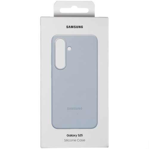 Купить Накладка  Samsung Silicone Case для Samsung Galaxy S25 голубой  5613494. Характеристики, отзывы и цены в Донецке