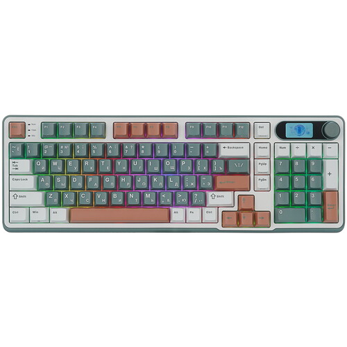 Купить Клавиатура проводная + беспроводная Royal Kludge RK-S98  9110102. Характеристики, отзывы и цены в Донецке