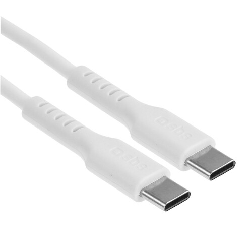Купить Кабель витой SBS USB Type-C - USB Type-C белый 1 м  5617430. Характеристики, отзывы и цены в Донецке