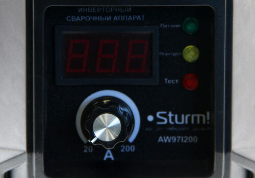 Купить Сварочный аппарат Sturm! AW97I200  5335354. Характеристики, отзывы и цены в Донецке