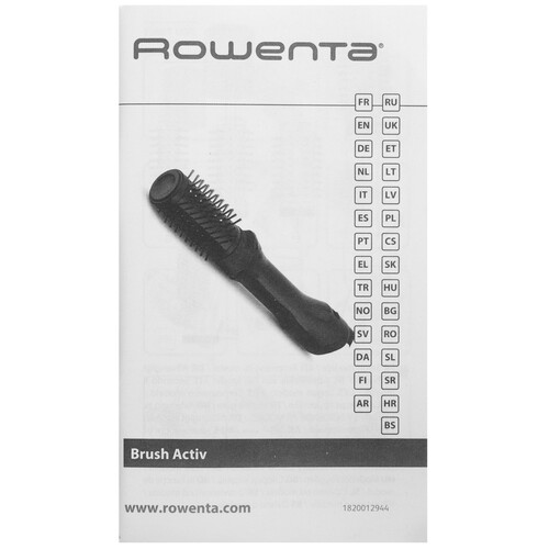 Купить Фен-щетка Rowenta Brush Activ UB9535 черный  9295298. Характеристики, отзывы и цены в Донецке