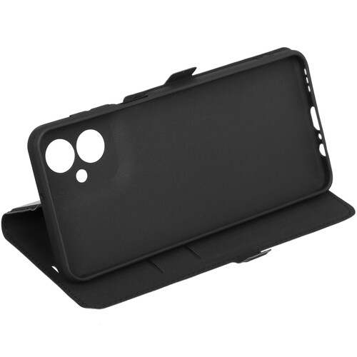 Купить Чехол-книжка  BoraSCO для Motorola Moto G55 черный  5628691. Характеристики, отзывы и цены в Донецке
