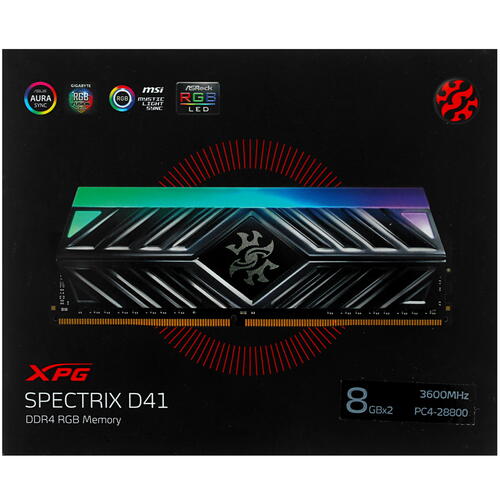 Купить Оперативная память ADATA XPG SPECTRIX D41 RGB  4847034. Характеристики, отзывы и цены в Донецке